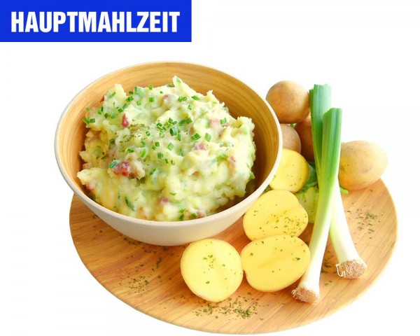 Kartoffel-Lauch-Topf mit Schinken