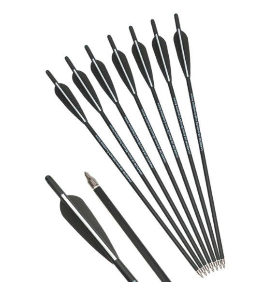 Pfeile für Armbrust 20&quot; Carbon | 4 Stk.