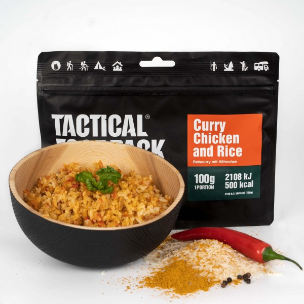 Hähnchencurry mit Reis | Curry Chicken and Rice